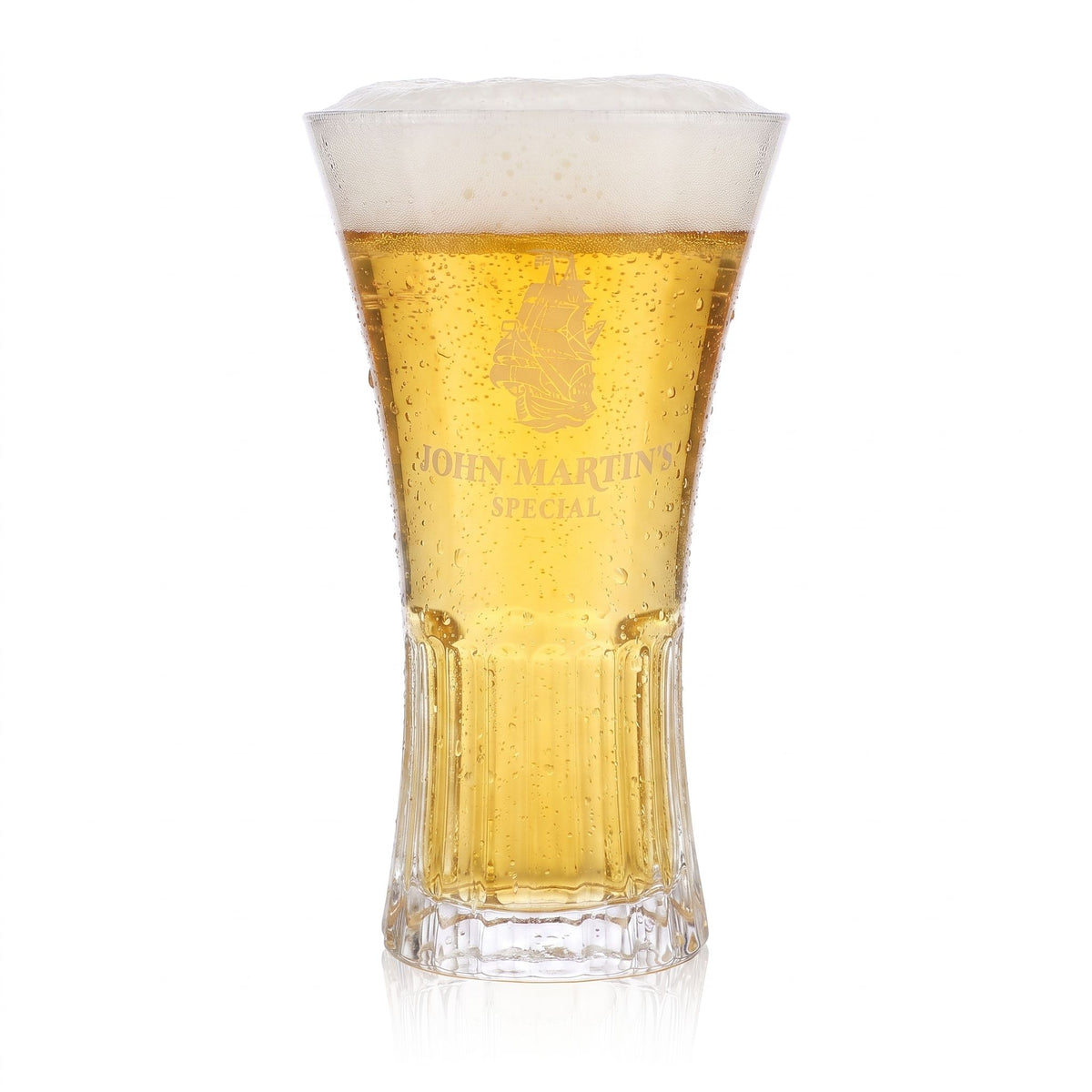 Bicchiere da birra John Martin da 1 l, modello “Maßbier Special Relief”