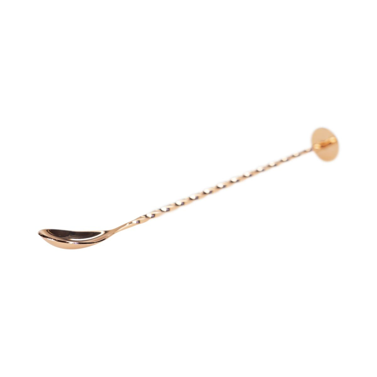 Cucchiaio da bar Johnnie Walker in rame tornito, agitatore, miscelatore, accessorio da bar – Vista 2