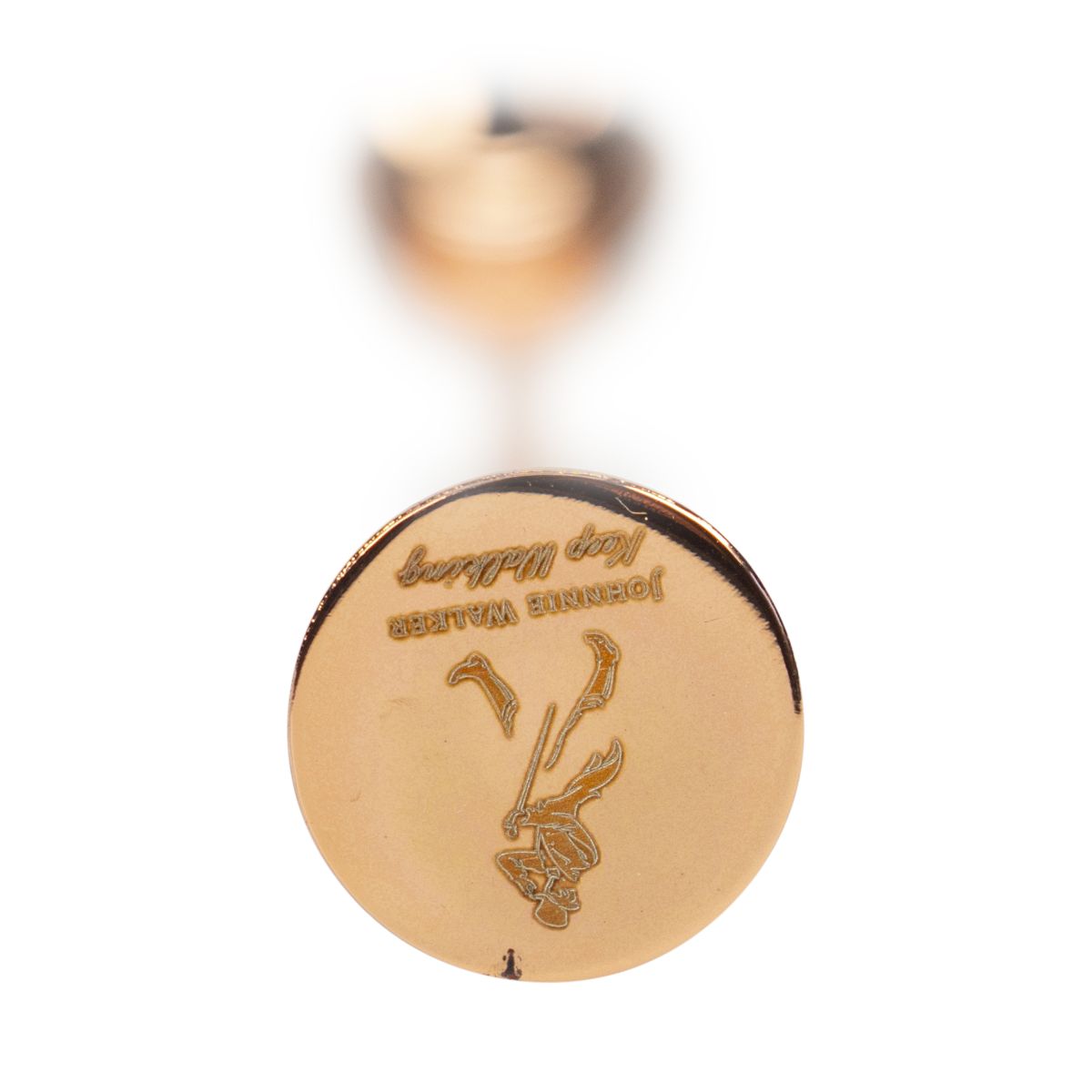Cucchiaio da bar Johnnie Walker in rame tornito, agitatore, miscelatore, accessorio da bar – Vista 3