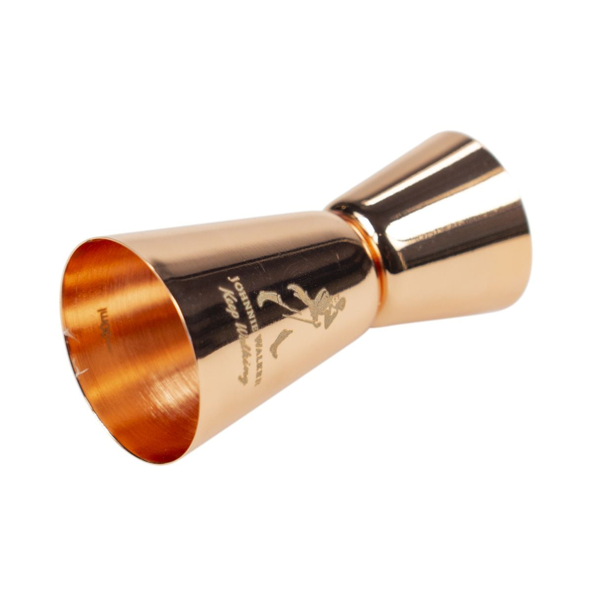 Misurino Johnnie Walker Jigger 30 ml/10 ml in rame Accessori da bar Bartool Mixology – Vista 3