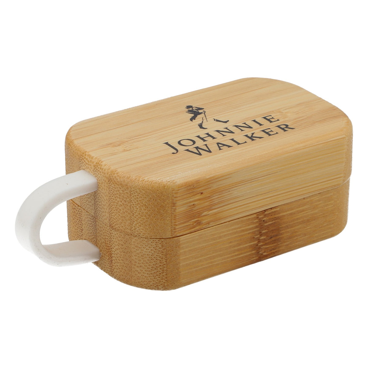 Johnnie Walker Whiskey Auricolari Bluetooth in confezione di legno Cavo di ricarica – Vista 2