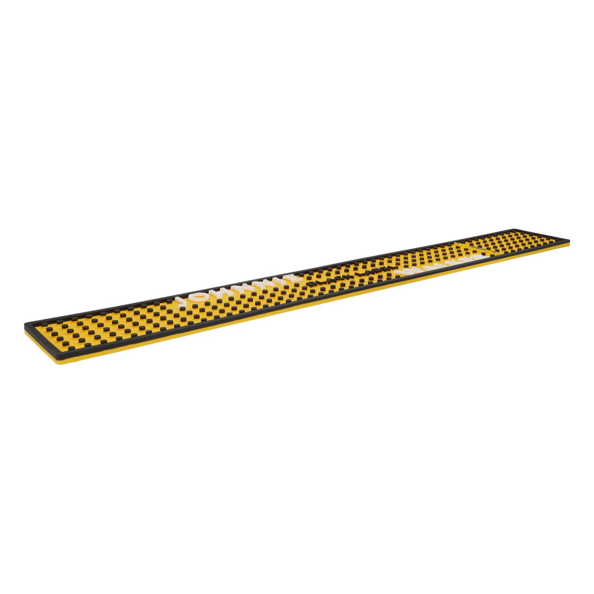 Johnnie Walker Whisky Tappetino da bar Tappetino scolapiatti Accessori da bar Nero/Giallo – Vista 3
