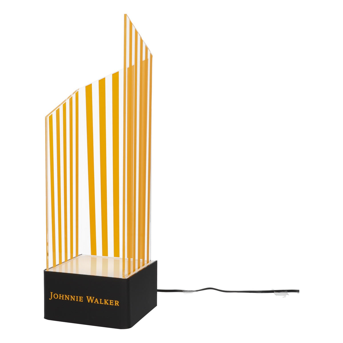 Insegna luminosa LED Johnnie Walker Whisky Glorifier Nero/Arancione incl. alimentatore – Vista 6