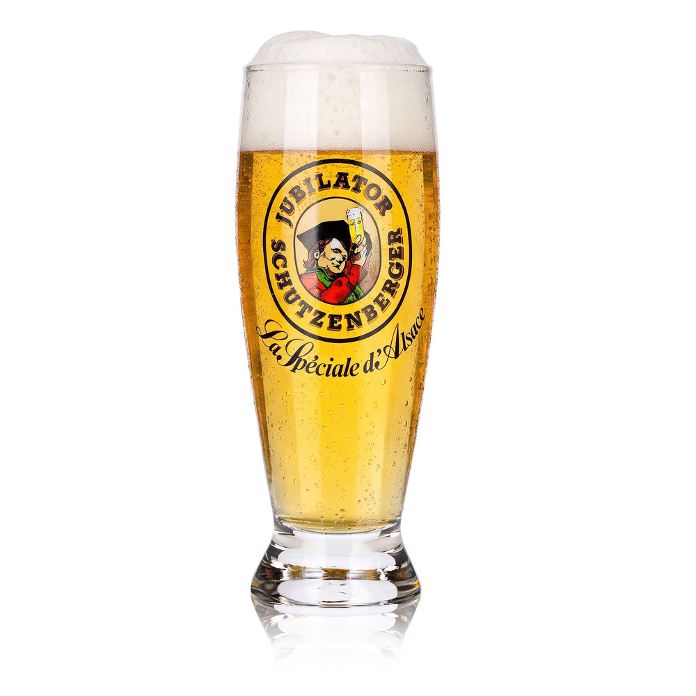 Bicchiere da birra Jubilator Schutzenberger da 0,25 l a forma di coppa