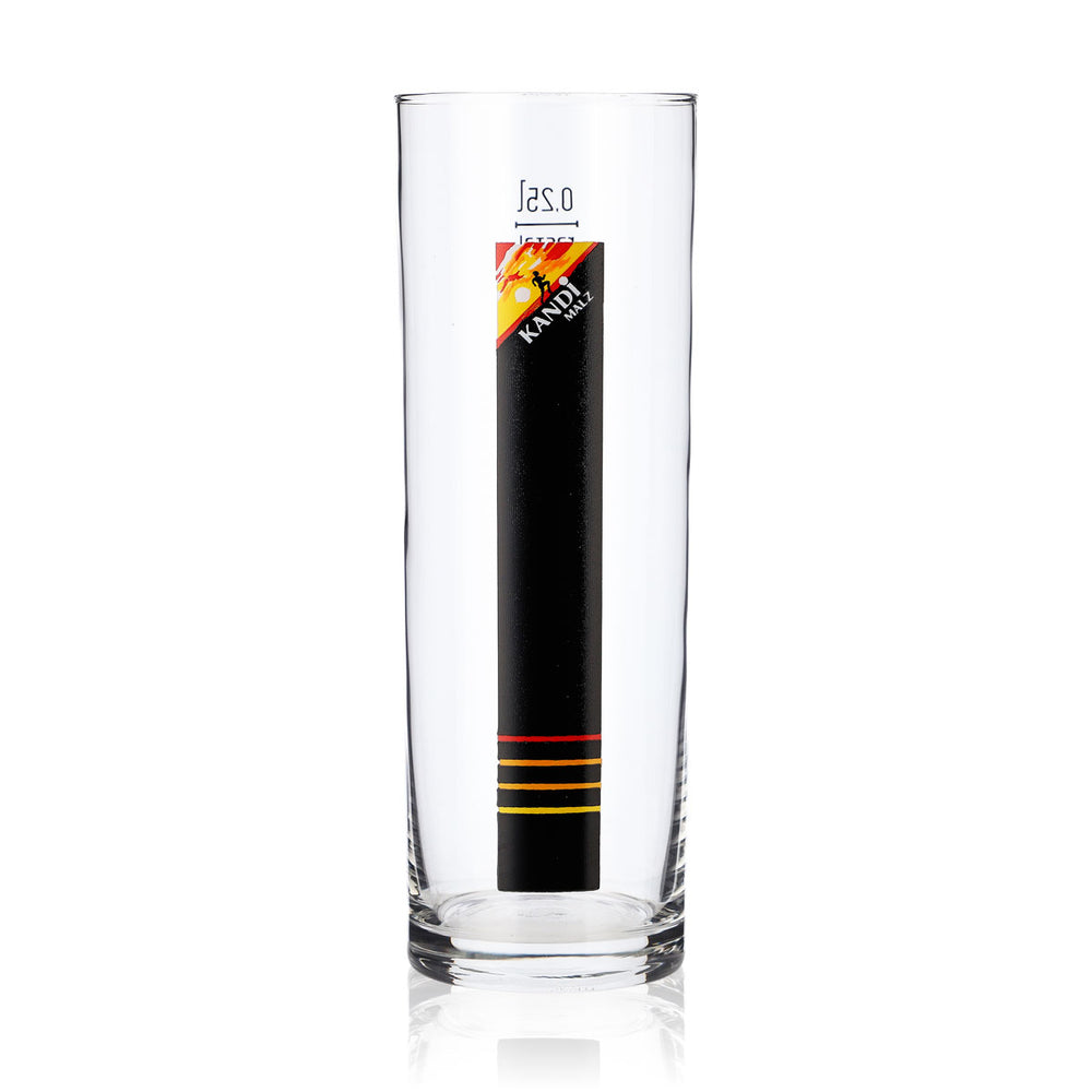 Kandi Malz Bicchieri da birra 0,25 l Bicchieri da birra di malto Bicchieri a stelo Tazze