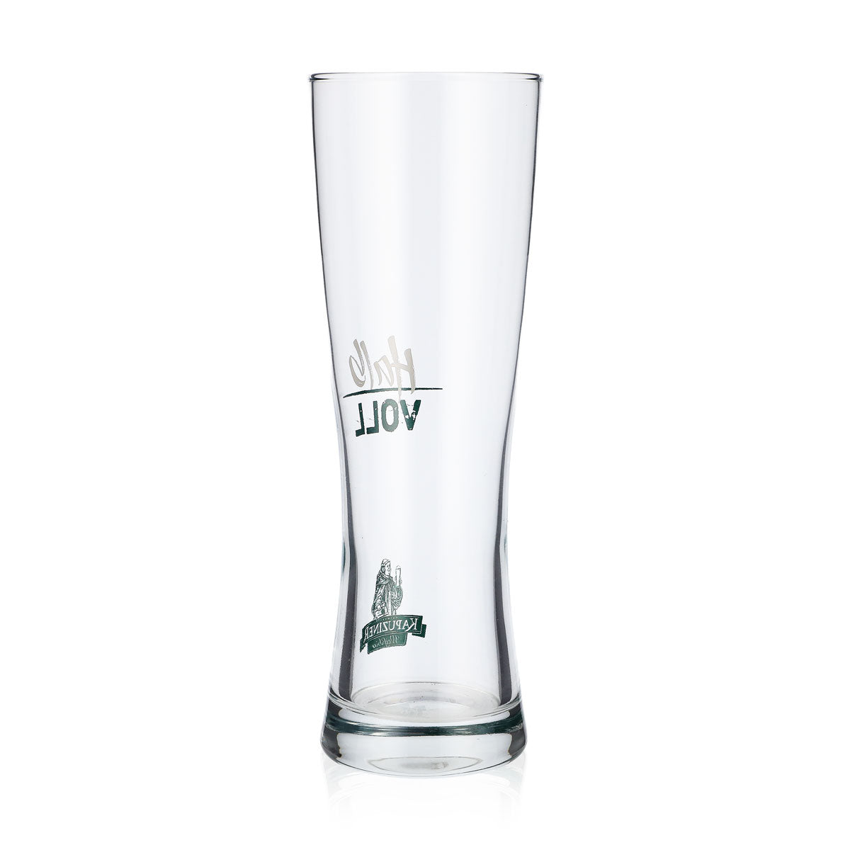 Bicchieri da birra Kapuziner Bicchieri da birra Bicchiere da birra bianca da 0,5 l "mezzo pieno" – Vista 3