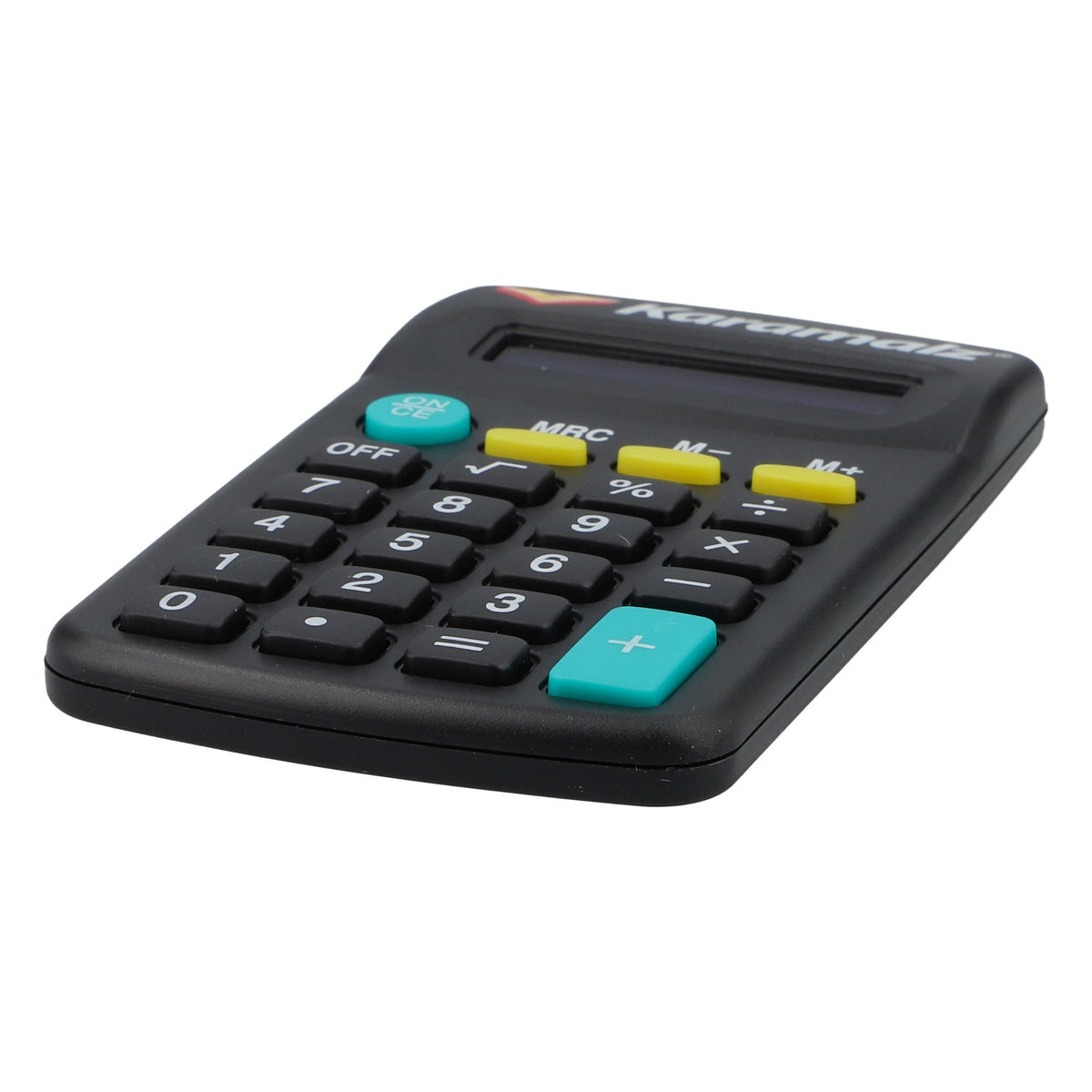 Calcolatrice tascabile Karamalz Mini, nera: un pratico gadget per gli appassionati, ideale per l'ufficio – Vista 2