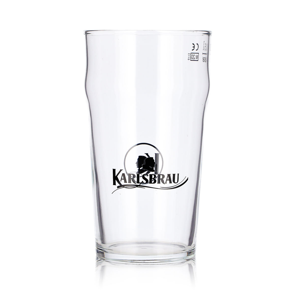 Bicchiere da birra Karlsberg da 0,5 l, bicchiere Karlsbräu Rastal – Vista 2