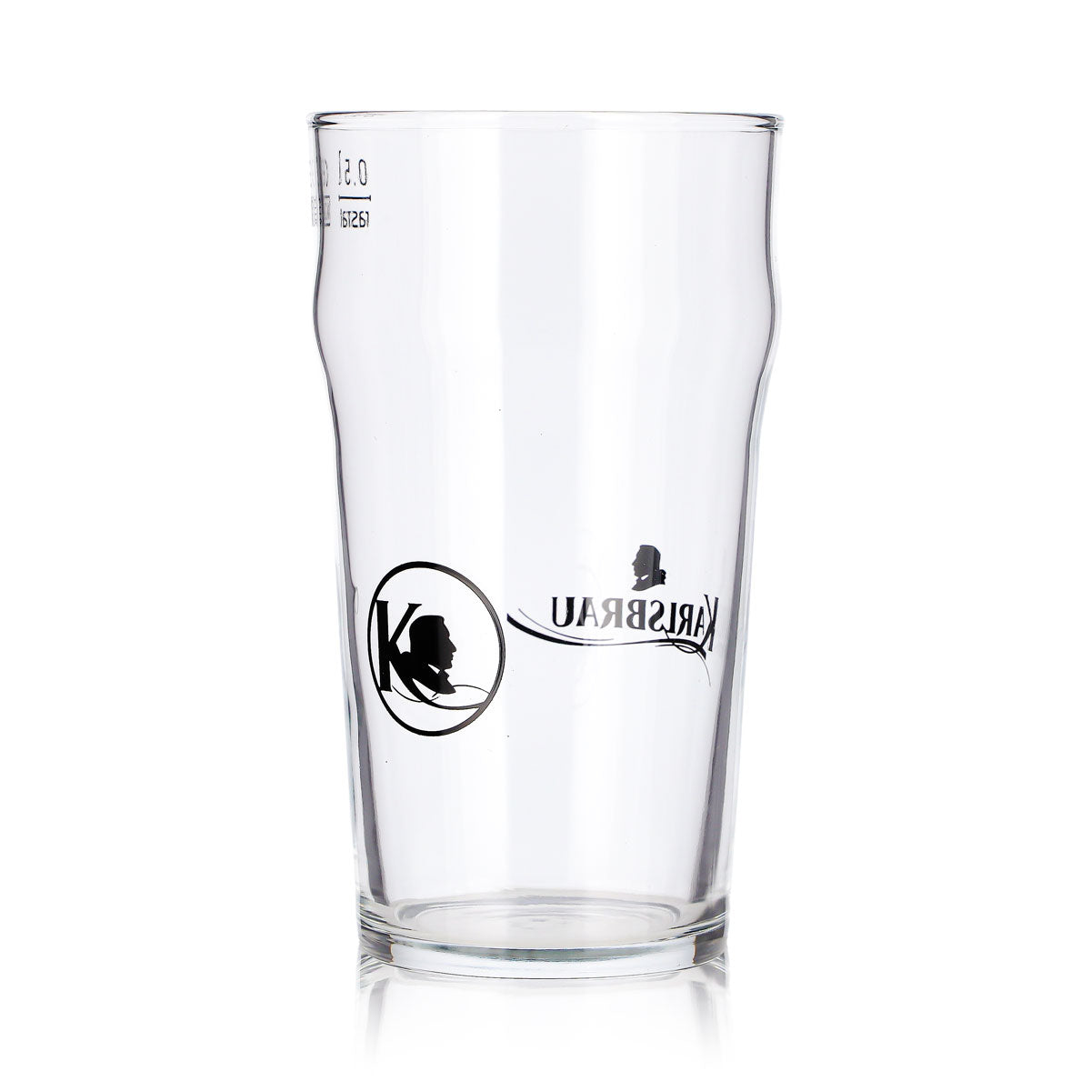Bicchiere da birra Karlsberg da 0,5 l, bicchiere Karlsbräu Rastal – Vista 4