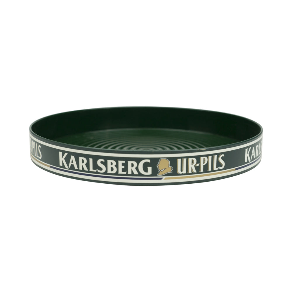 Karlsberg Urpils Birra Vassoio rotondo 29 cm Vassoio da portata Bicchieri Cameriere Ristorazione Bar