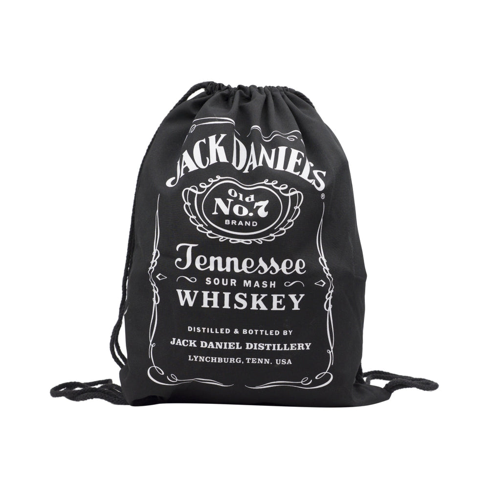 Zaino in tela Jack Daniels Whiskey Borsa festival Logo originale Tessuto