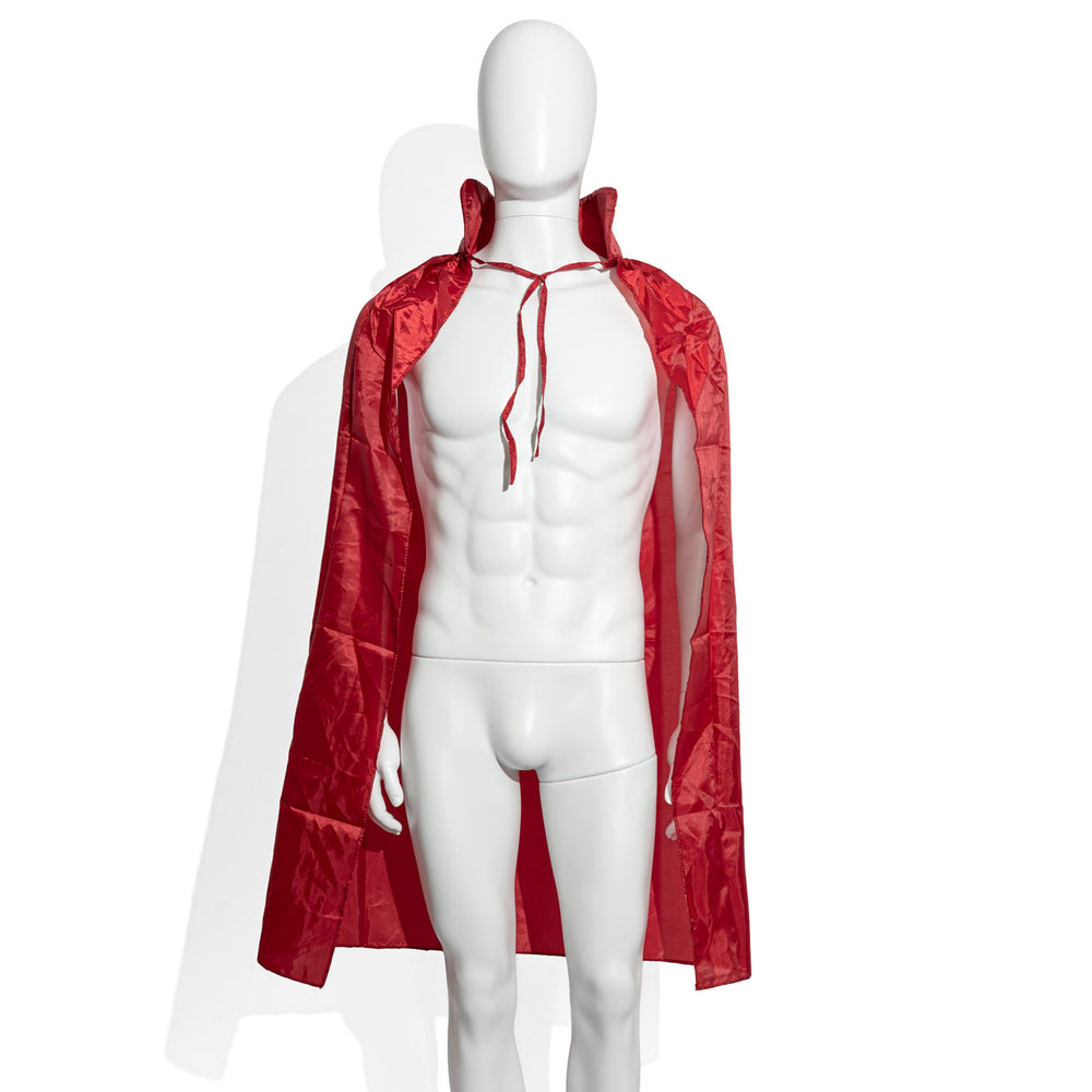 Cappa da strega in stile birra Kilkenny, costume di carnevale, mantello rosso