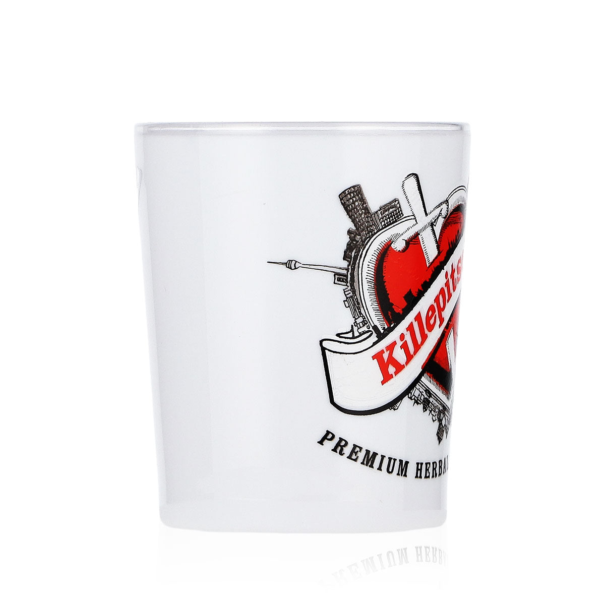 Killepitsch Liquore Bicchierino Stamper 4 cl Bicchierino da grappa "Bianco" Plastica Acrilico – Vista 2