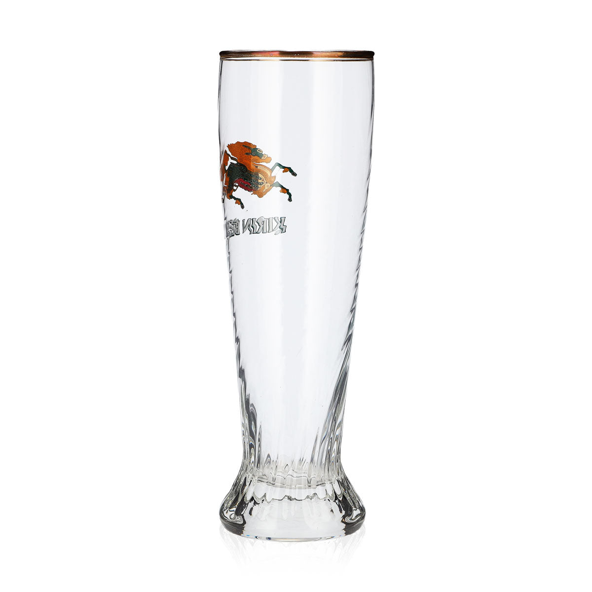 Bicchiere da birra Kirin Ichiban da 0,3 l, bicchiere da birra di frumento con rilievo “Sahm Schönsee” – Vista 3