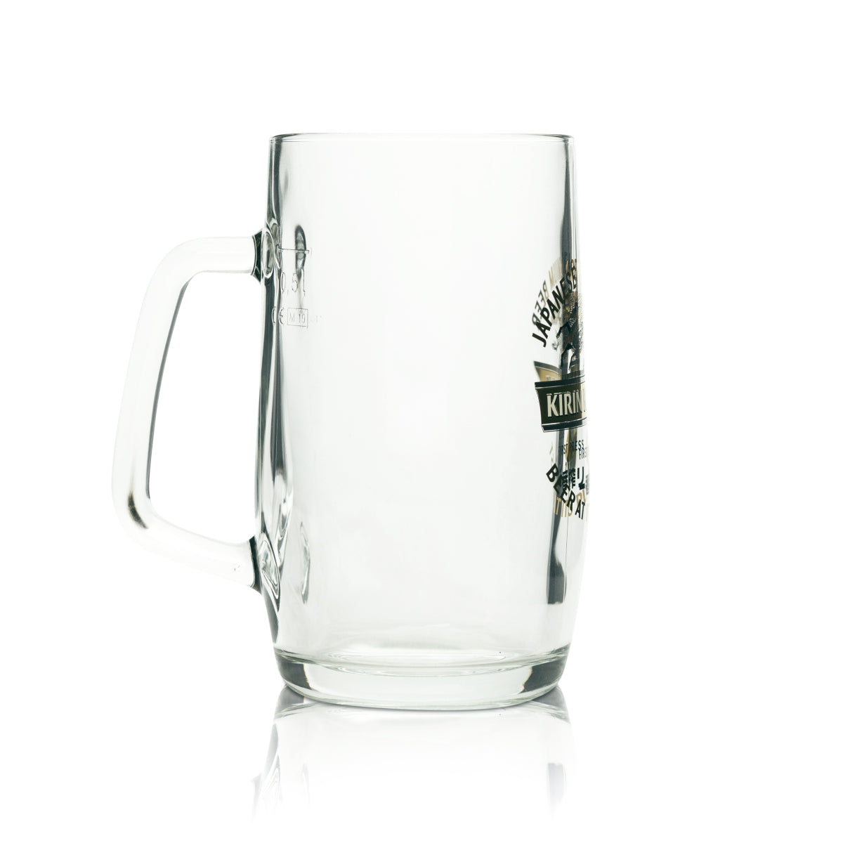 6 bicchieri da birra Kirin Ichiban da 0,5 l, boccale giapponese, bicchieri da birra con manico, da collezione – Vista 3