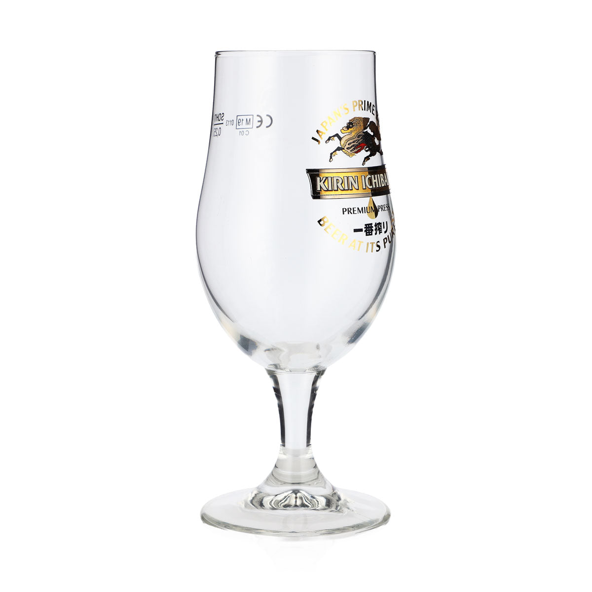Kirin Ichiban Birra Bicchieri da birra 0,25 l Bicchieri a tulipano Logo Oro Sahm – Vista 2