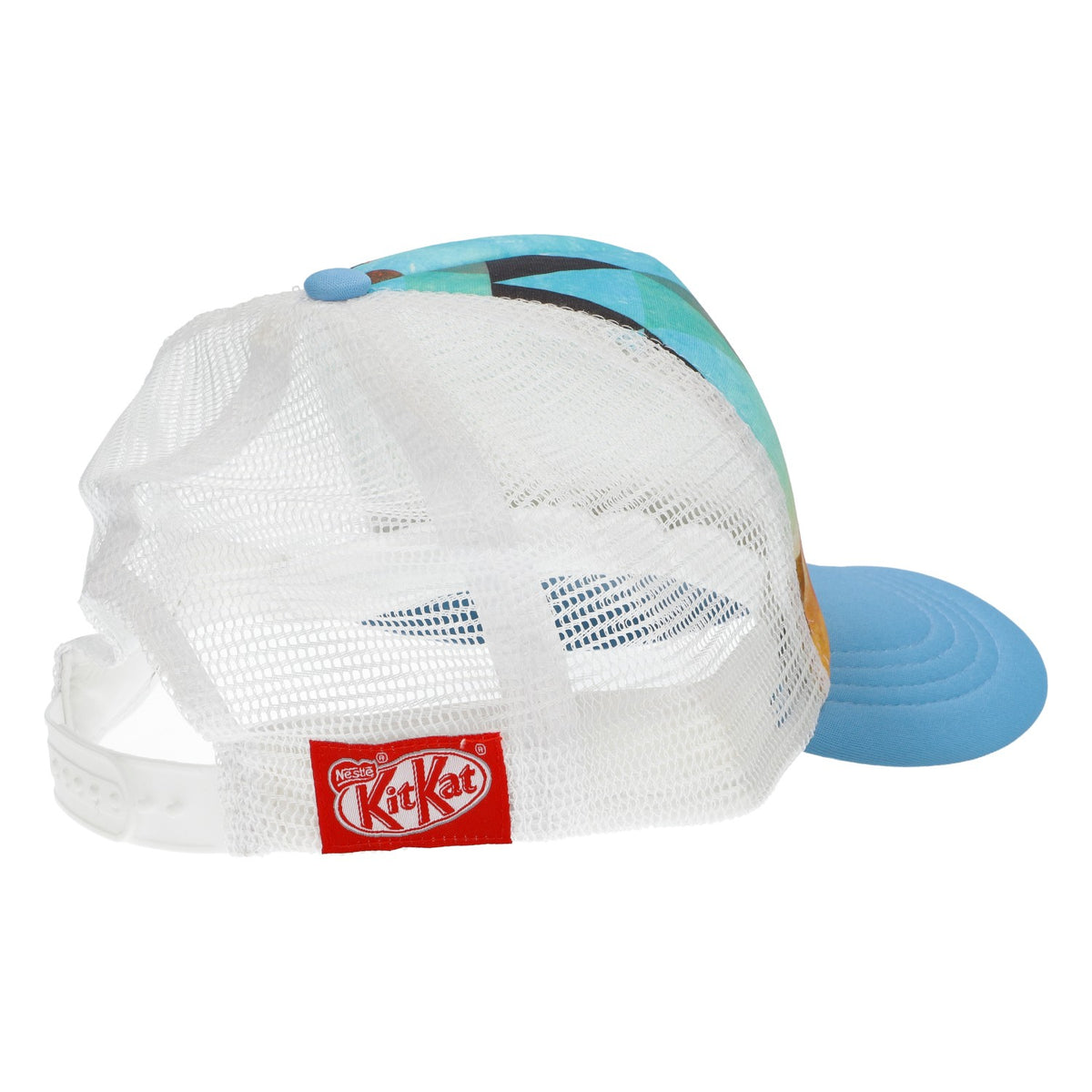 Cappellino da baseball KitKat Cappellino da camionista Cappellino da baseball Cappellino bianco – Vista 3
