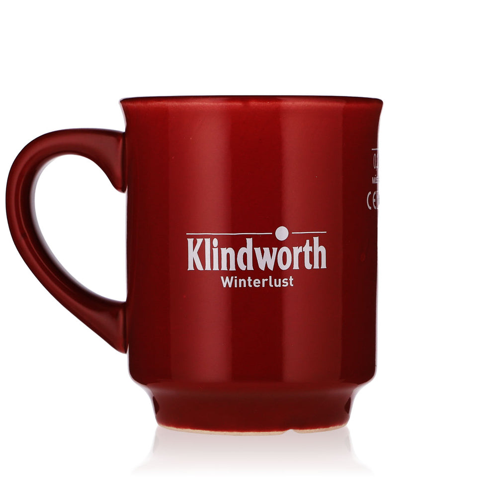 Tazza per bevande analcoliche Klindworth Glühwein 0,2 l Winterlust, Auf Wiederglüh´n Ceramica