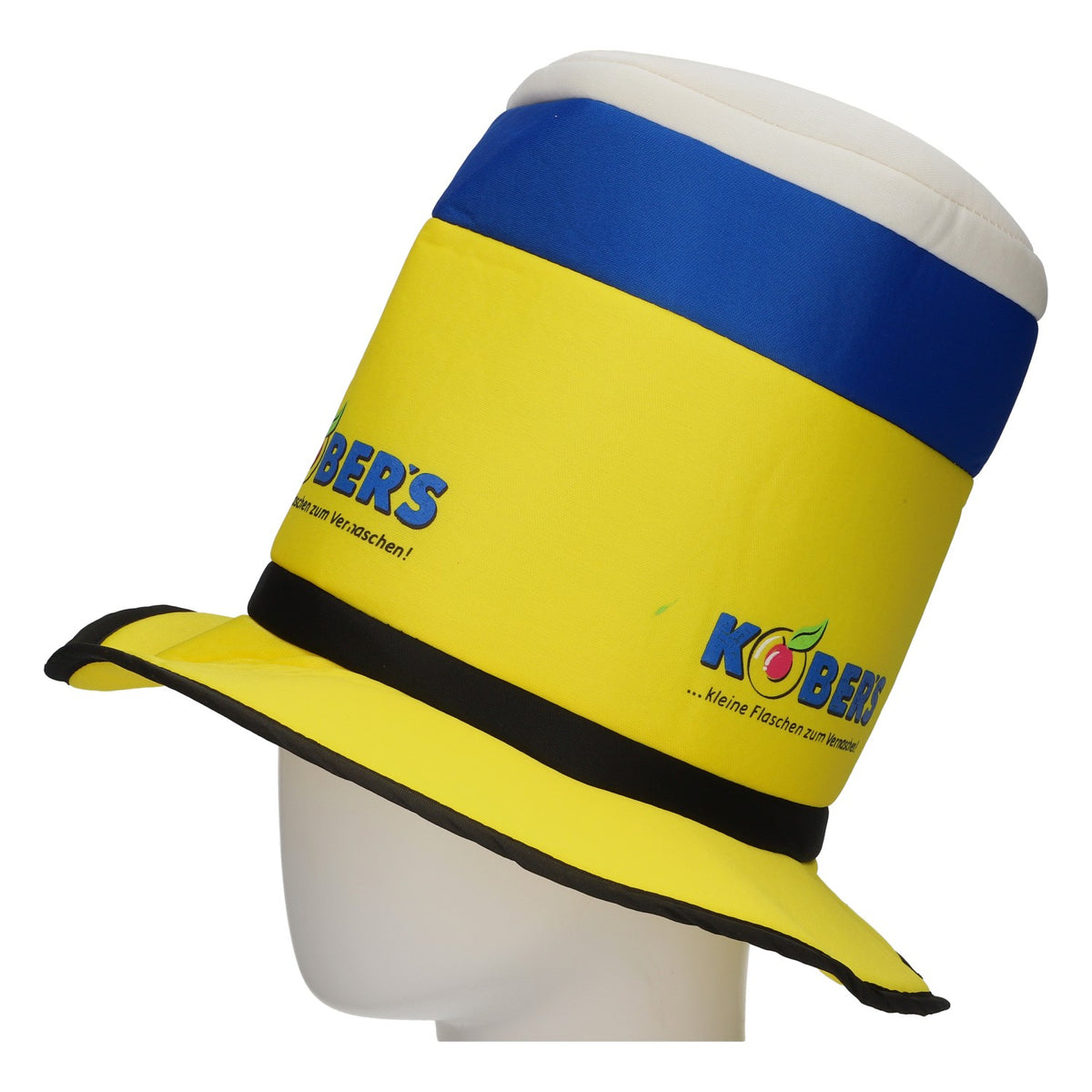 Liqueur Hut di Kobers "Mangiami!" giallo/blu/bianco – Vista 2