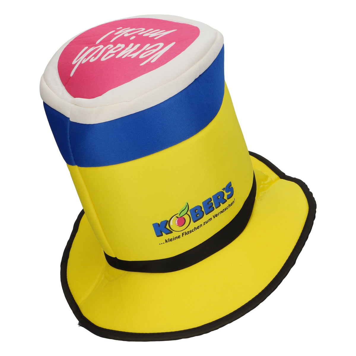 Liqueur Hut di Kobers "Mangiami!" giallo/blu/bianco – Vista 3