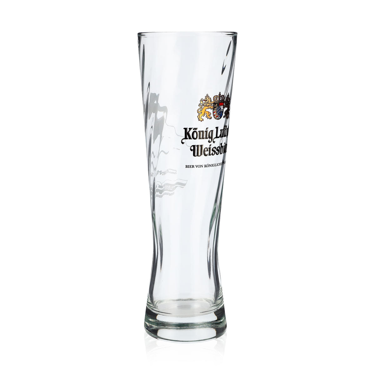Bicchiere da birra "Re Ludovico", 0,5 l, bicchiere da birra bianca, edizione limitata con rilievo "Sci di fondo" – Vista 2