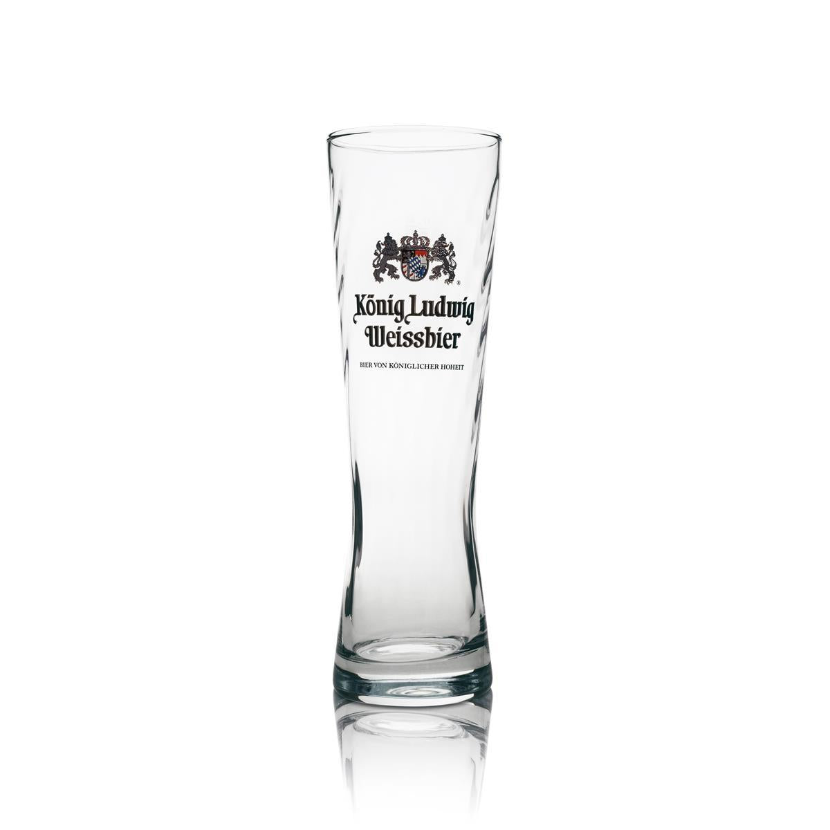 Bicchiere da birra König Ludwig 0,5 l Bicchiere da birra bianca Rastal Weizen confezionato singolarmente