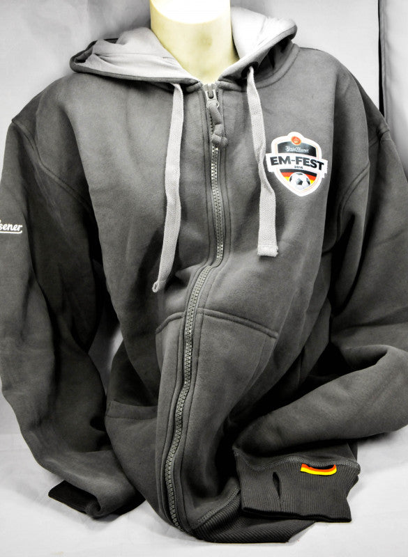 Maglione con cappuccio König Pilsener Bier EM WM Germania " XL