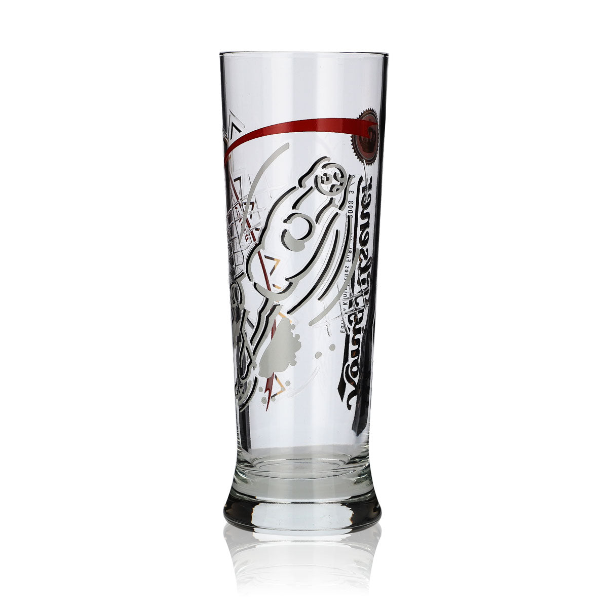 Bicchiere König Pilsener Edizione Calcio 2008 "Tor" Bicchieri da birra Stange Pokal – Vista 3