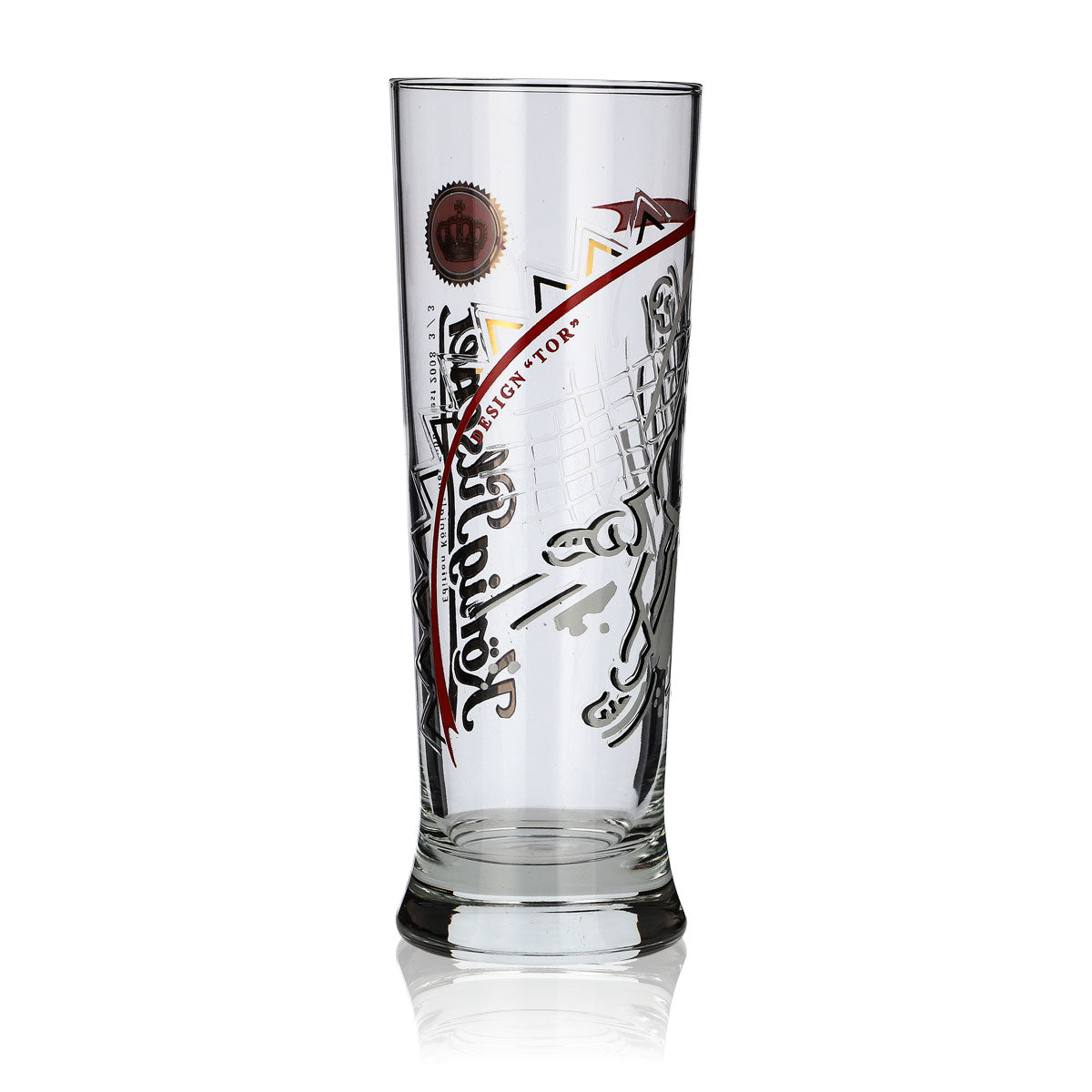 Bicchiere König Pilsener Edizione Calcio 2008 "Tor" Bicchieri da birra Stange Pokal – Vista 4