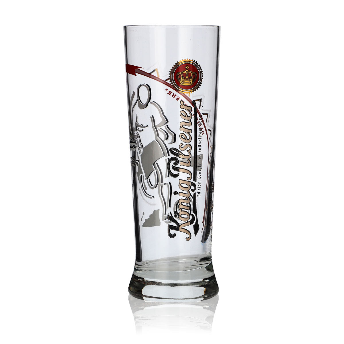 Bicchiere da collezione König Pilsener Bicchieri da birra Edizione speciale calcio 2008 "Difesa" – Vista 2