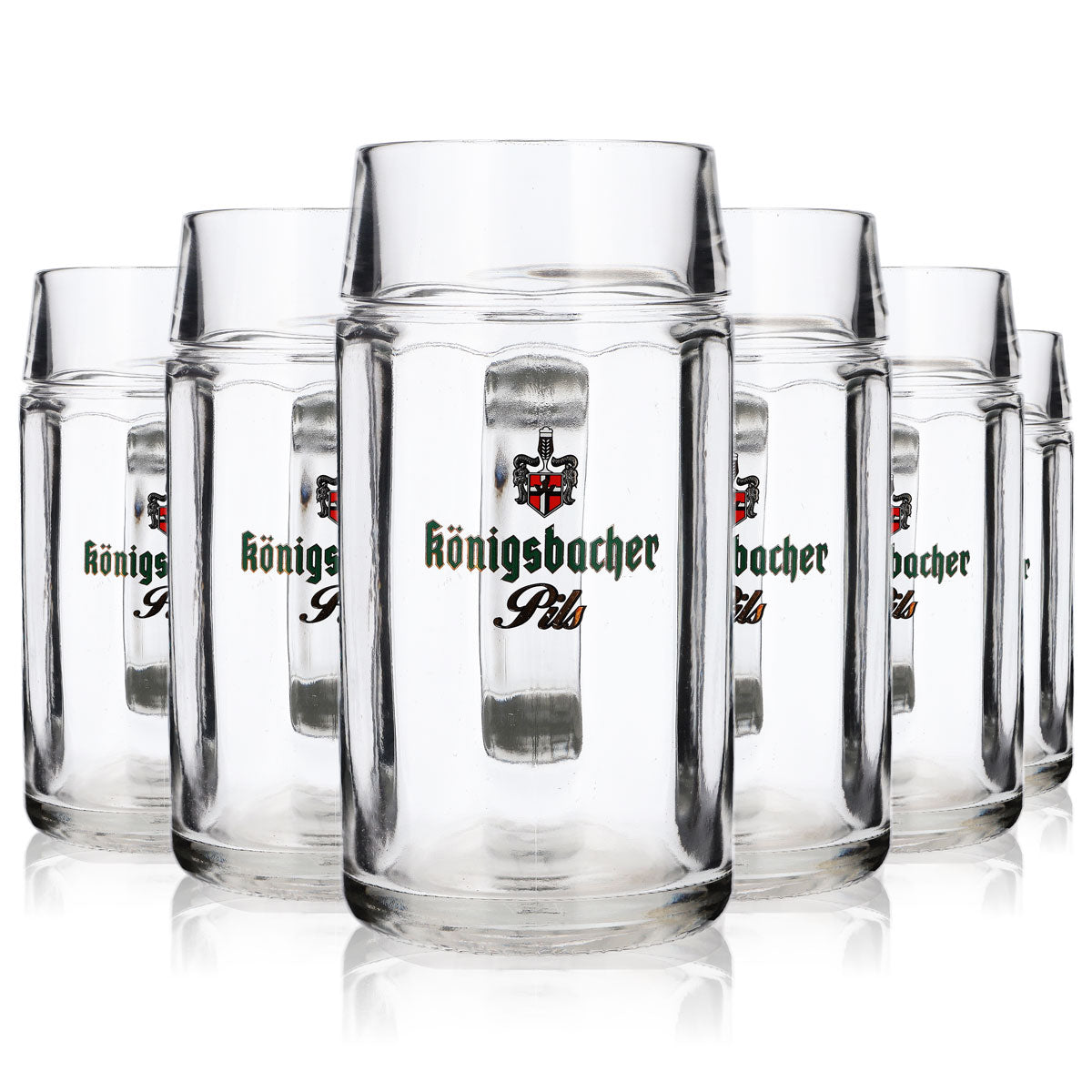 Bicchieri da birra Königsbacher Oktoberfest 1,0 l boccale da birra bicchiere da un litro