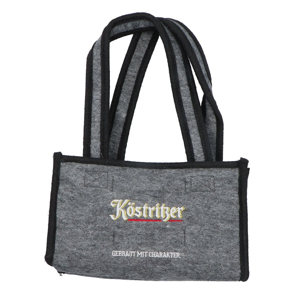 Portabottiglie Köstritzer Sixpack  Portabottiglie da 6 in feltro Borsa per birra Estate Outdoor
