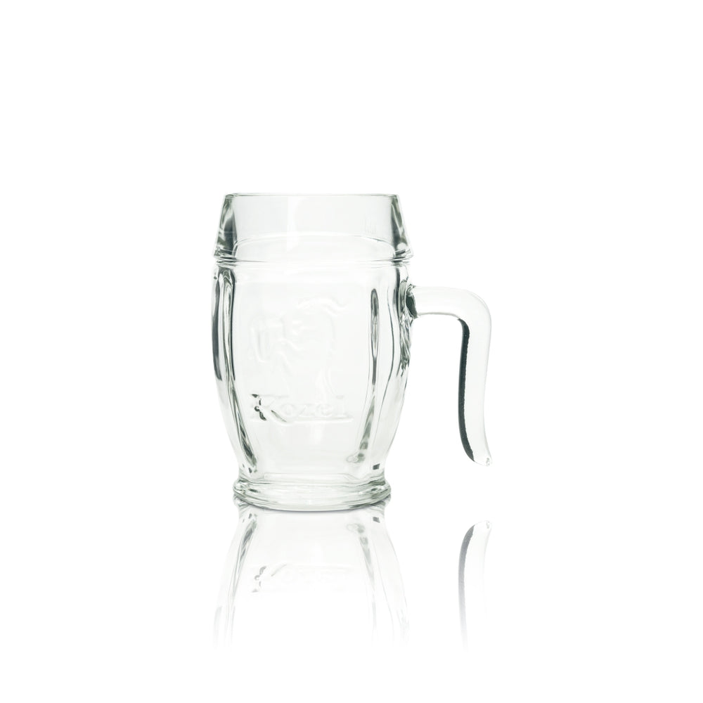 Bicchiere da birra Kozel 0,5 l boccale con rilievo Ritzenhoff Seidel Henkel bicchieri Repubblica Ceca birra