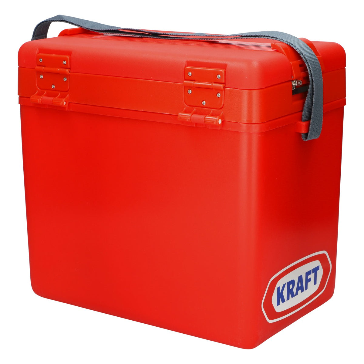Set di posate Kraft da cucina, valigetta, pieghevole, rosso, nuovo, in plastica – Vista 3