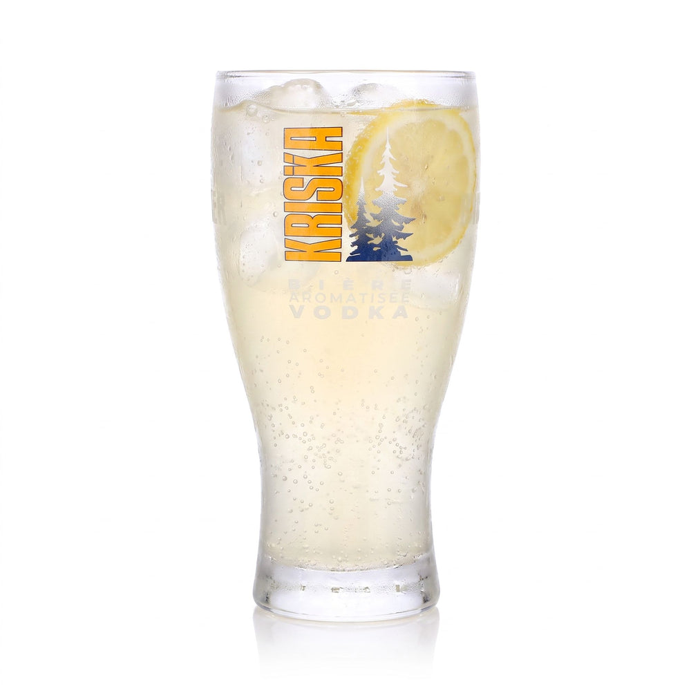 Bicchiere da birra Kriska da 0,25 l, bicchiere smerigliato, birre Aromatisee, vodka Chopin