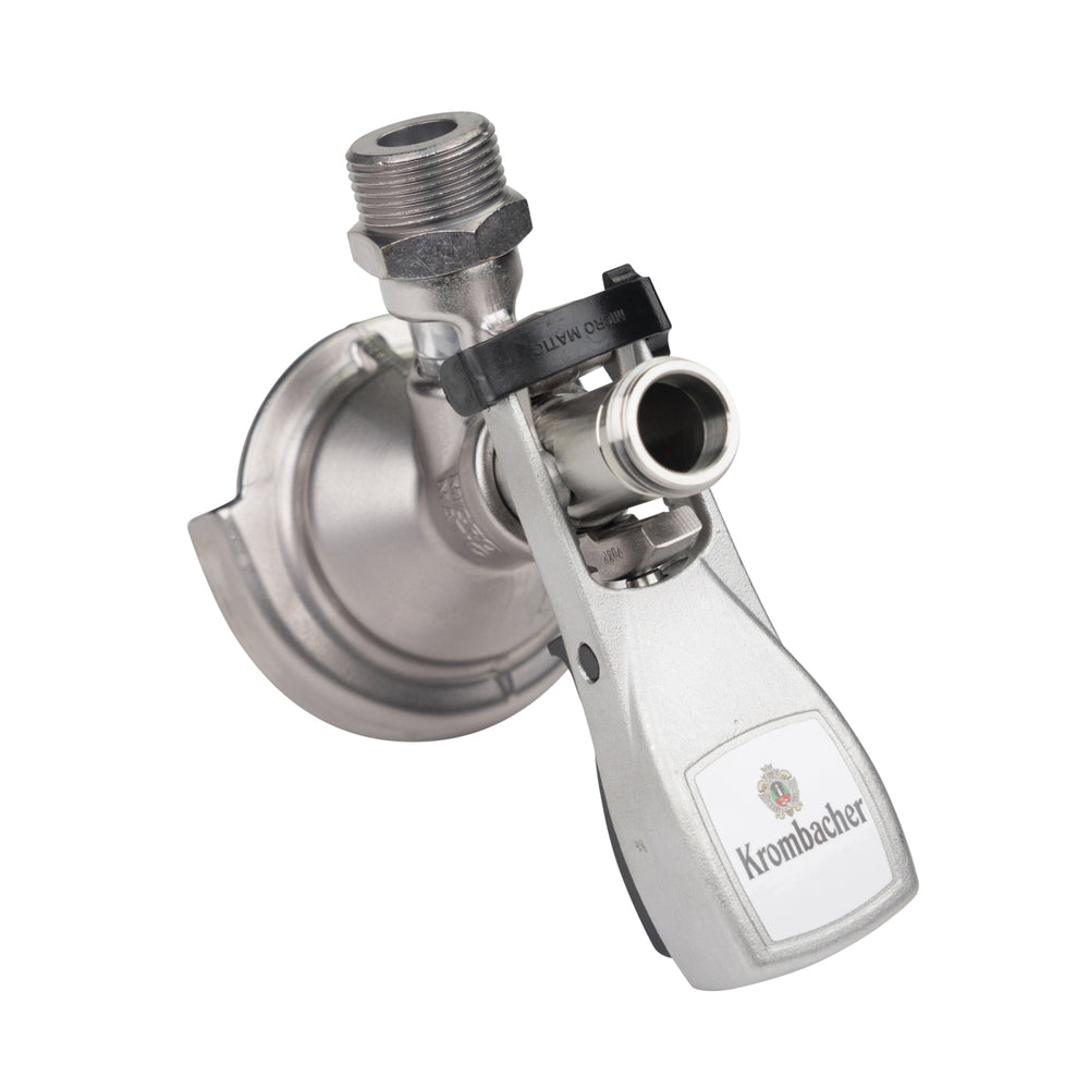 Krombacher Micro Matic KEG Raccordo per fusto di birra Rubinetto Tap Gastro Flachkeg Beer