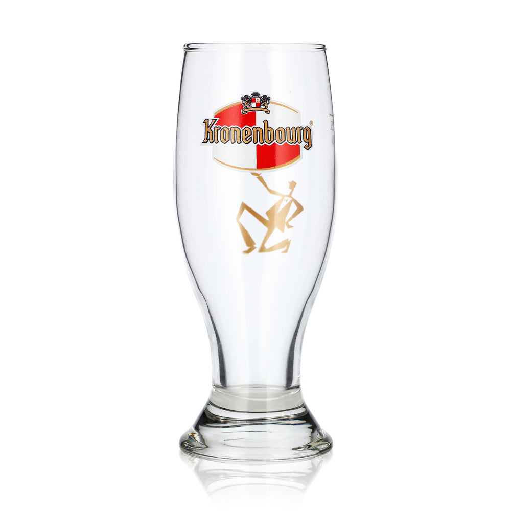Bicchiere da birra Kronenbourg 1664 da 0,25 l, bicchiere da cameriere con logo, bicchiere da birra Willibecher, boccale