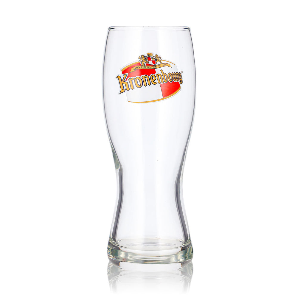 Bicchiere da birra Kronenbourg 1664 da 0,25 l, tipo long drink, modello Standard ARC, bicchiere da birra Willibecher
