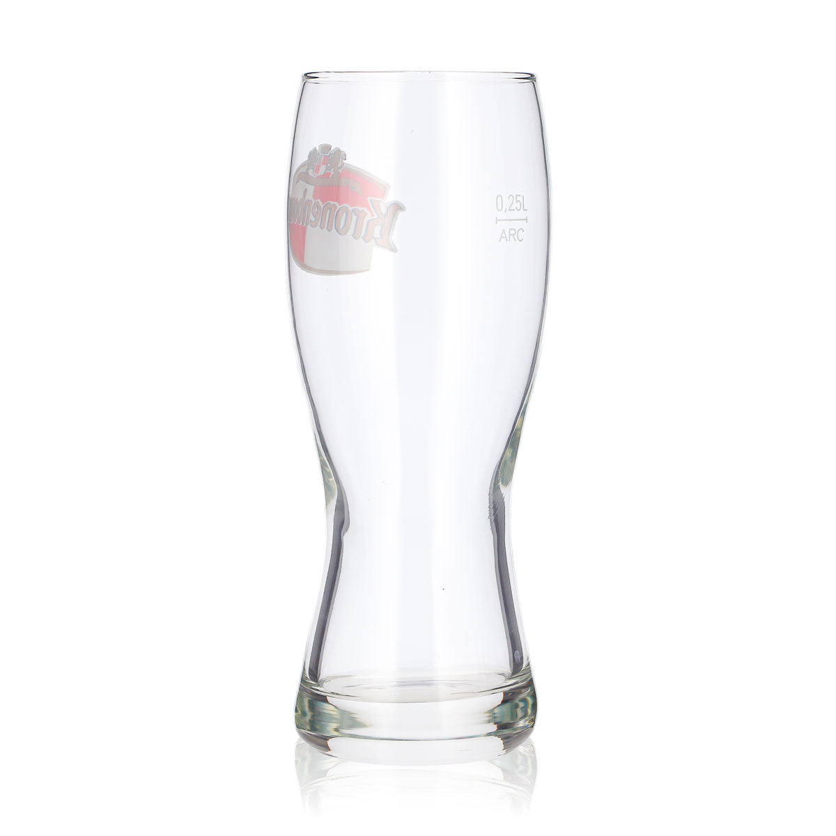Bicchiere da birra Kronenbourg 1664 da 0,25 l, tipo long drink, modello Standard ARC, bicchiere da birra Willibecher – Vista 3