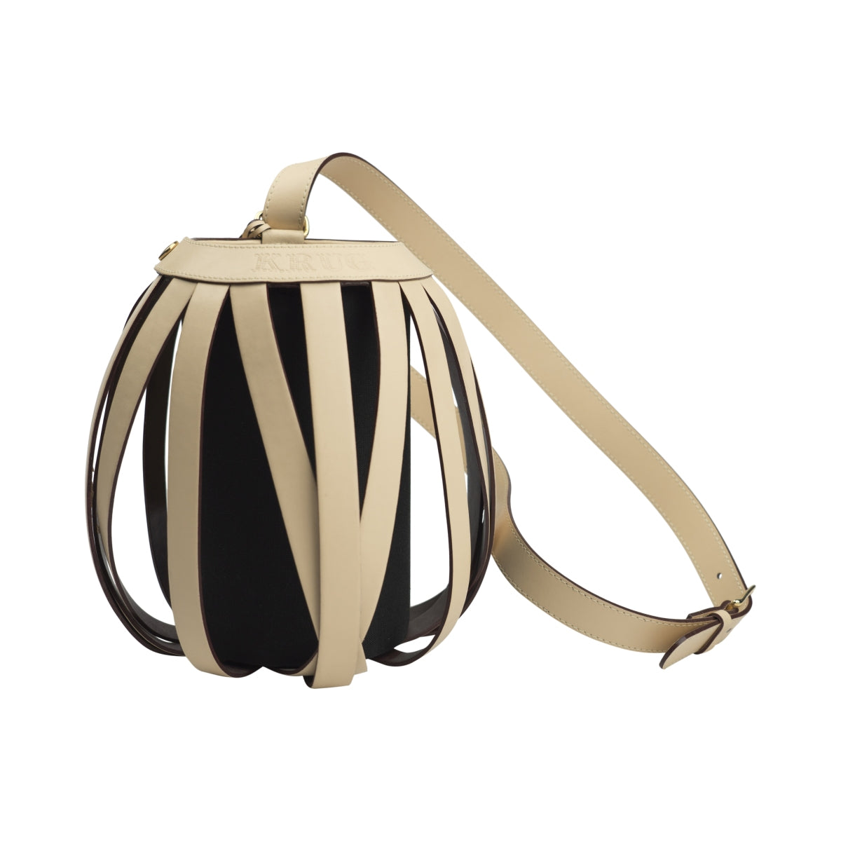 Krug Champagne Custodia in pelle Borsa da trasporto Picnic Spiaggia Regalo Bottiglie Festa