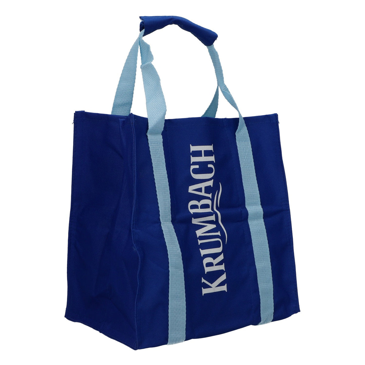 Borsa a mano Krumbach Wasser con manici azzurri