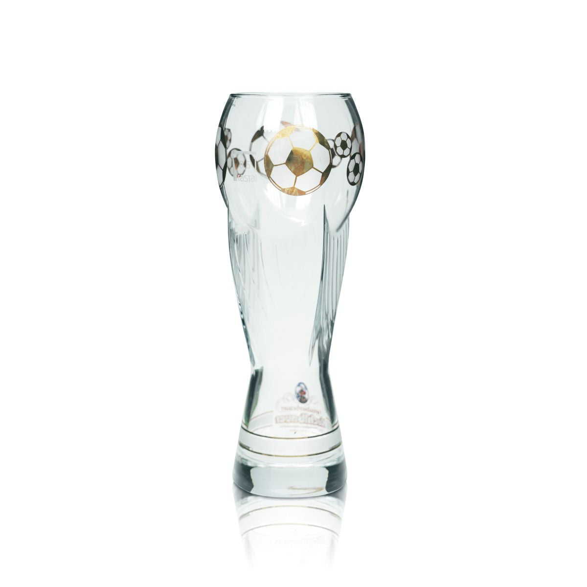 Kuchlbauer Bicchiere da birra Trofeo vincitore 0,5 l Bicchieri da birra bianca Coppa Edizione speciale Calcio – Vista 2