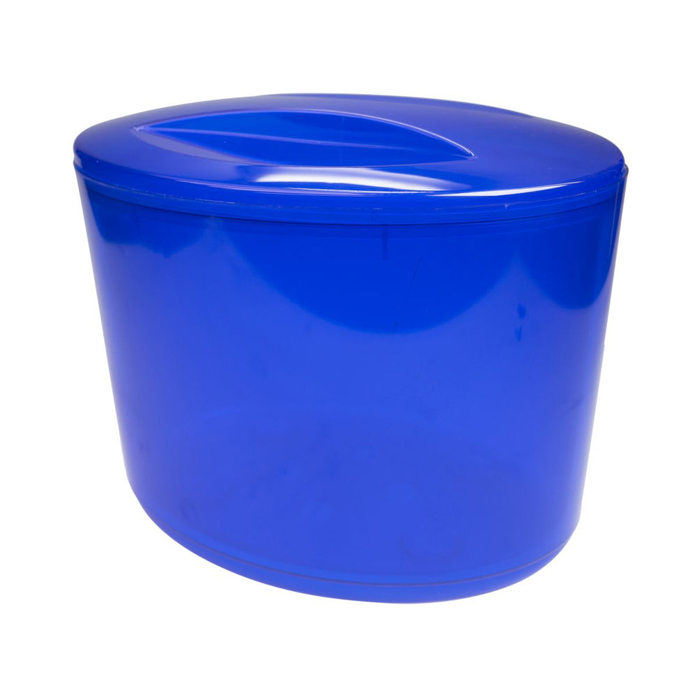 Refrigeratore per bottiglie Contenitore per ghiaccio blu con coperchio Refrigeratore per bevande Contenitore per ghiaccio