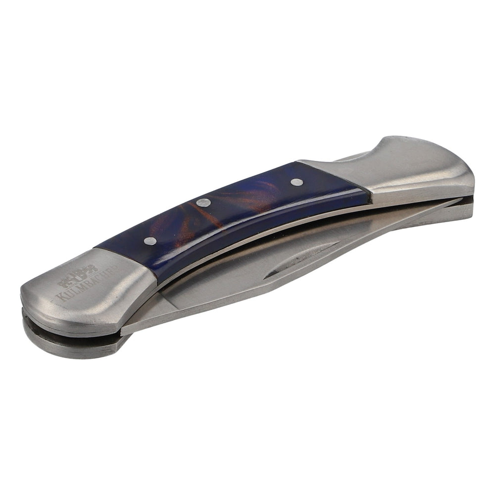 Coltello da spuntino per birra Kulmbacher Reichelbräu, custodia da cintura, coltello pieghevole in acciaio inossidabile