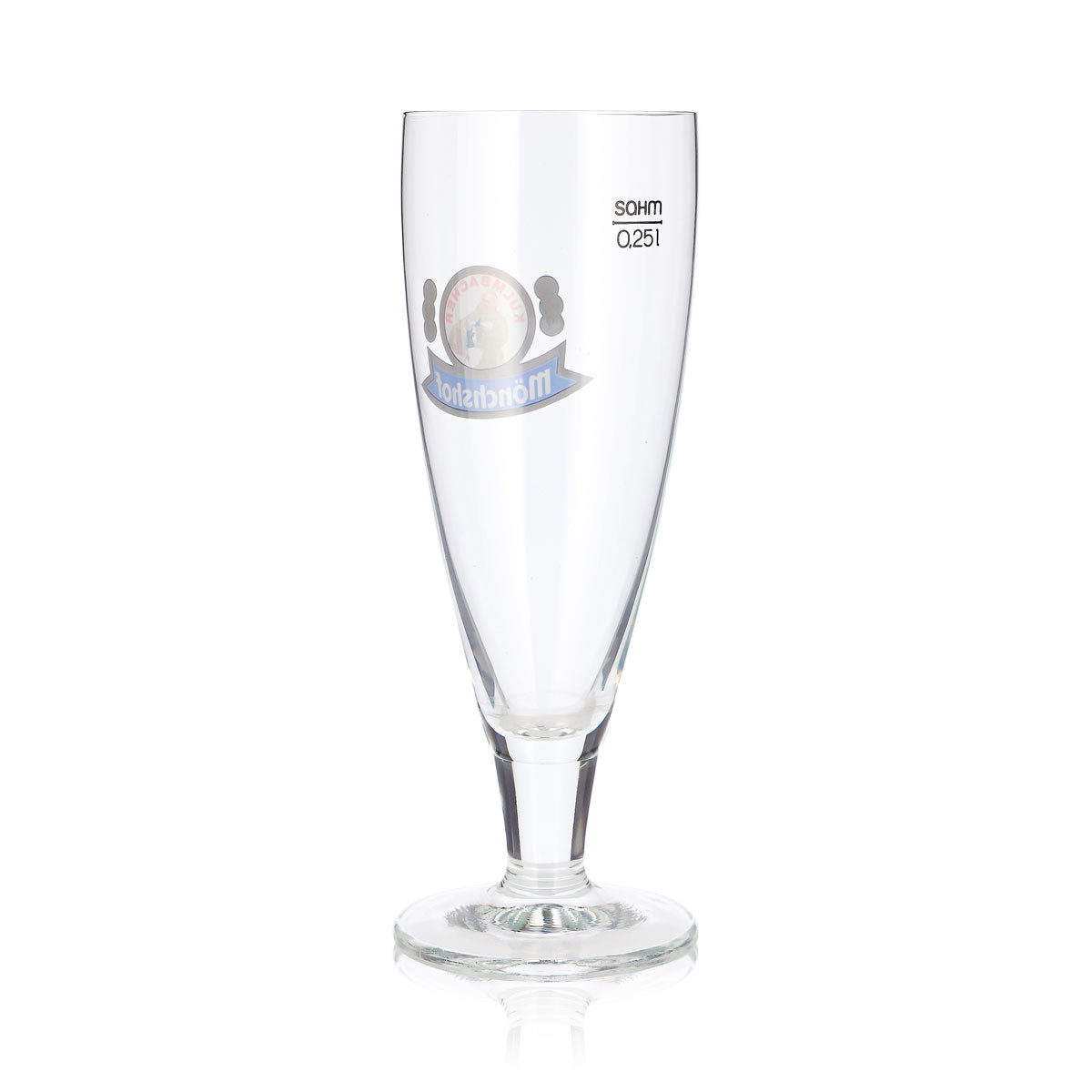 Bicchiere da birra Kulmbacher Reichelbräu da 0,25 l, modello “Pokal Mönchshof Sahm” – Vista 4