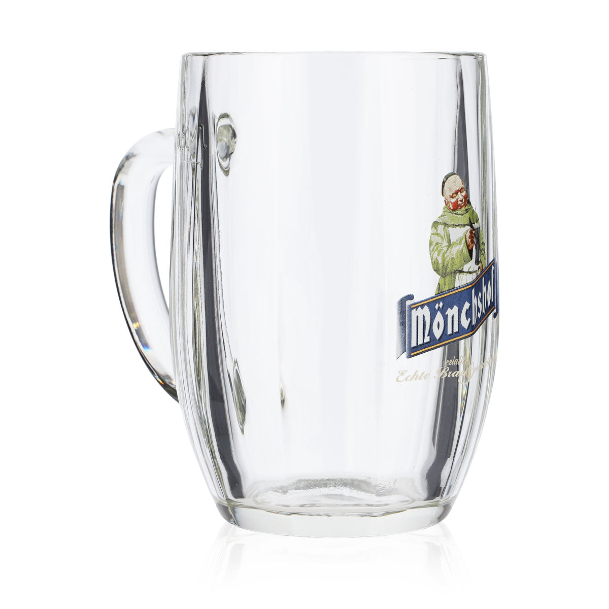 Bicchiere da birra Kulmbacher Reichelbräu 0,5 l Bicchiere Seidel Mönchshof Sahm – Vista 2