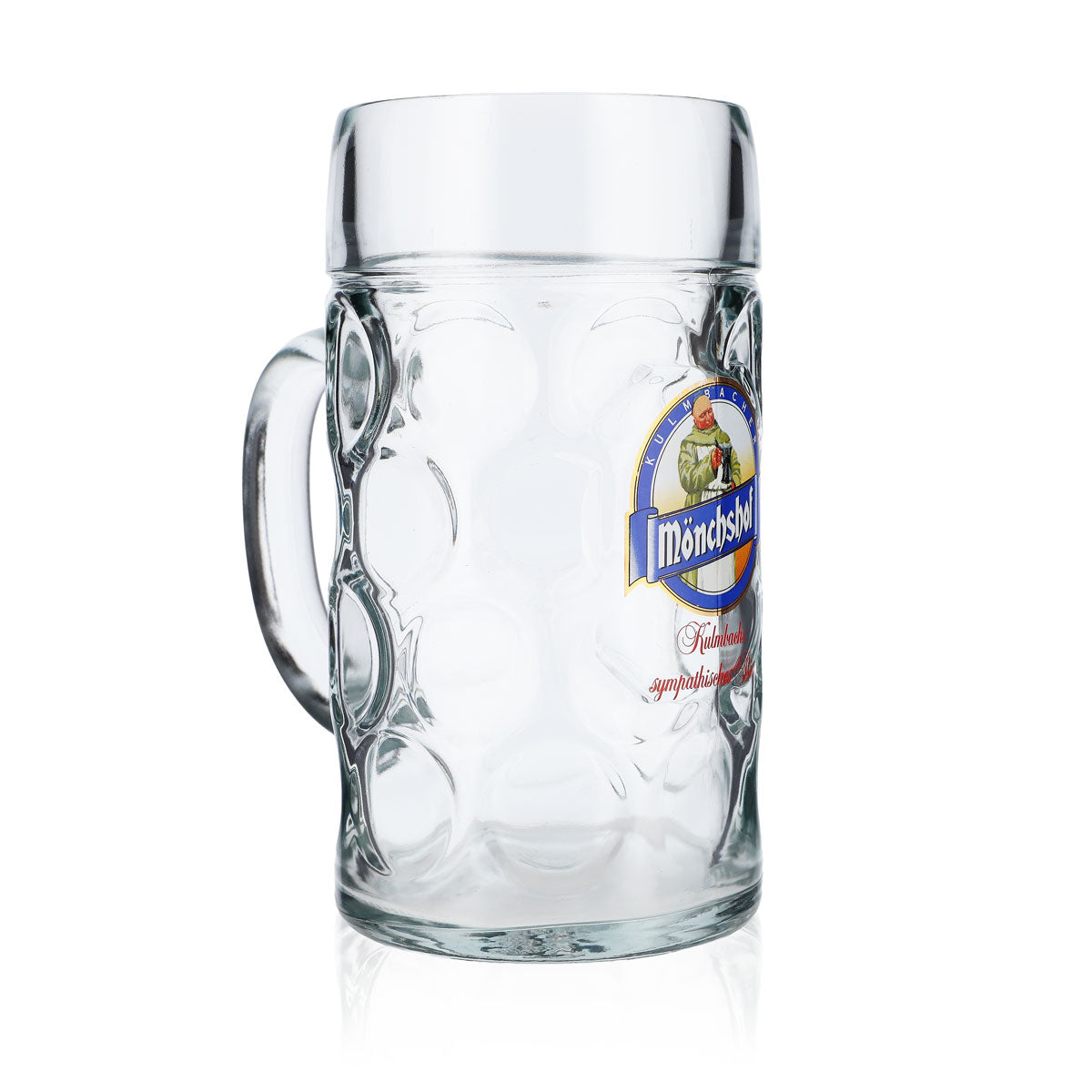 Bicchiere da birra Kulmbacher Reichelbräu da 1 litro La simpatica birra di Kulmbach – Vista 2