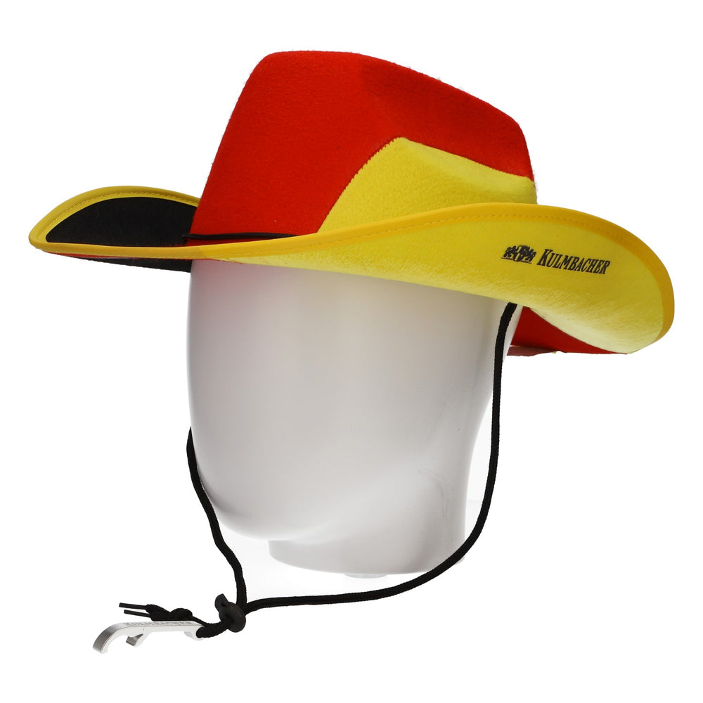 Kulmbacher Reichelbräu Germania Cappello da cowboy con apribottiglie Mondiali Europei