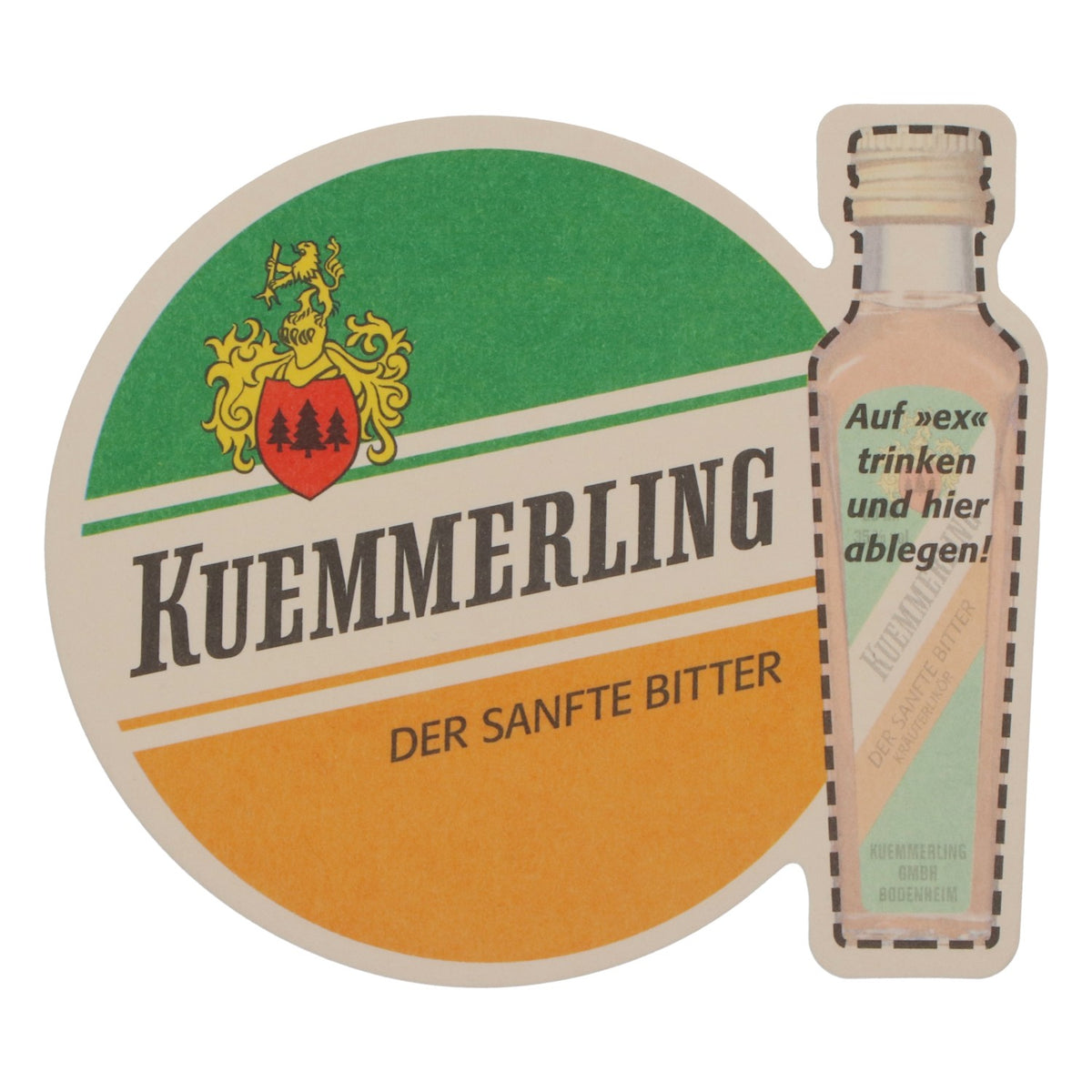 Sottobicchiere Kümmerling Liquore Sottobicchiere Tappo per bottiglia – Vista 2