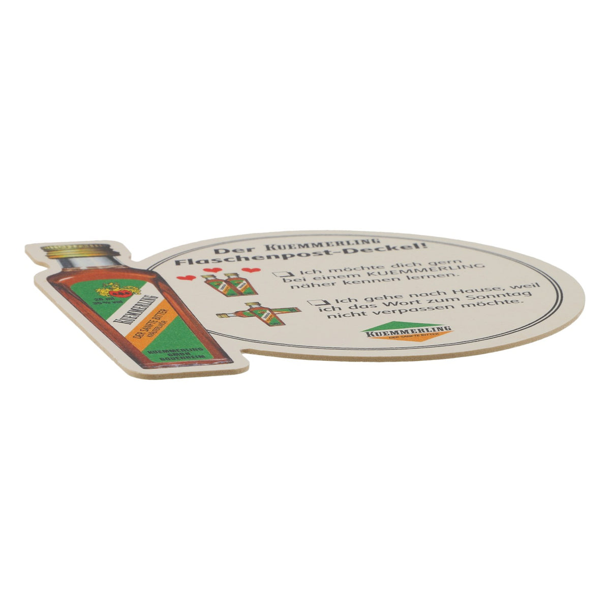 Sottobicchiere Kümmerling Liquore Sottobicchiere Tappo per bottiglia – Vista 3